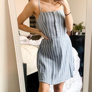 striped hollister dress